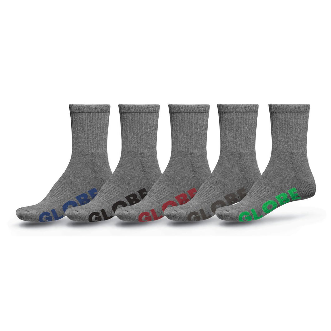 Stealth Crew Sock 5 Pack