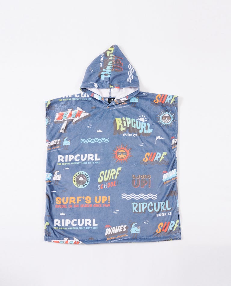 HOODED PRINT TOWEL-BOY