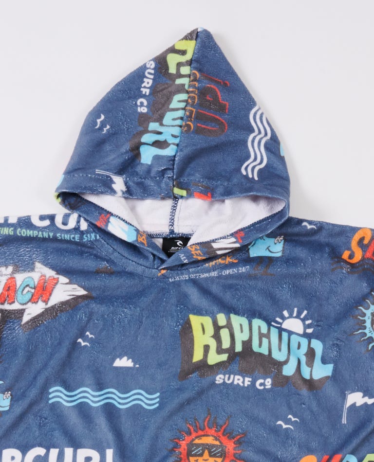 HOODED PRINT TOWEL-BOY