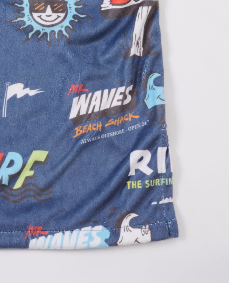 HOODED PRINT TOWEL-BOY