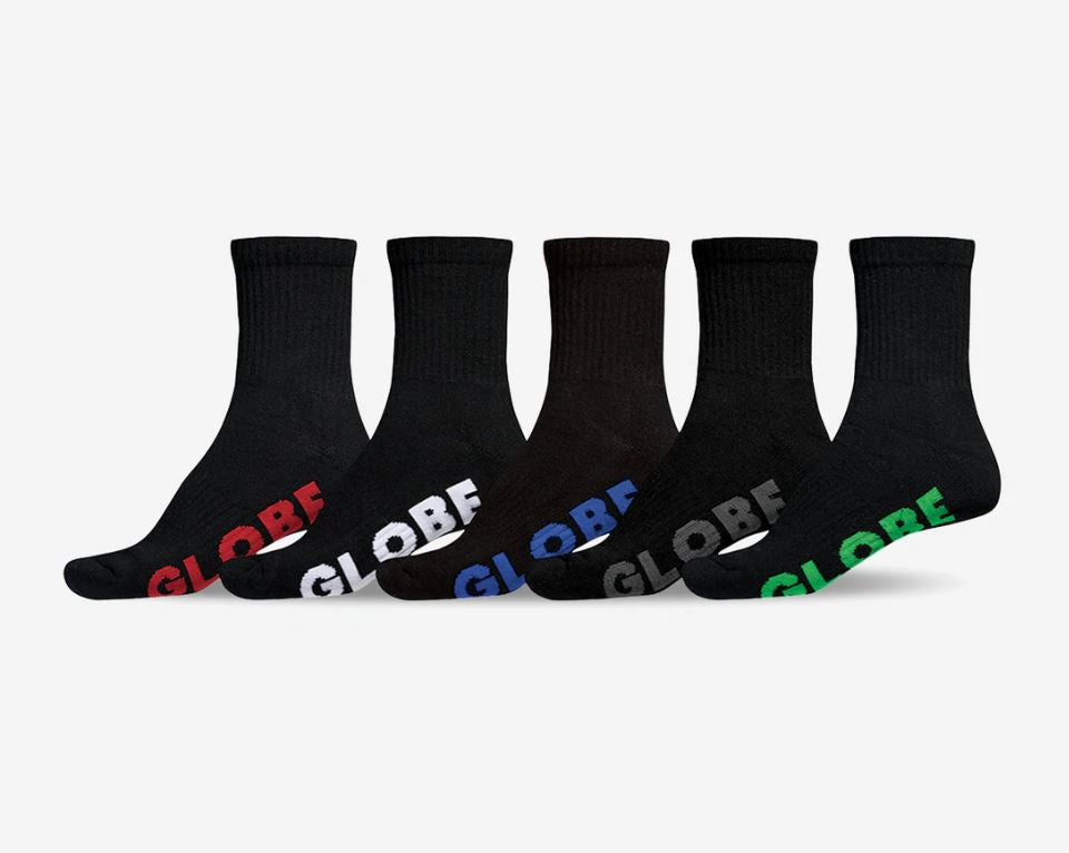 Stealth Crew Sock 5 Pack