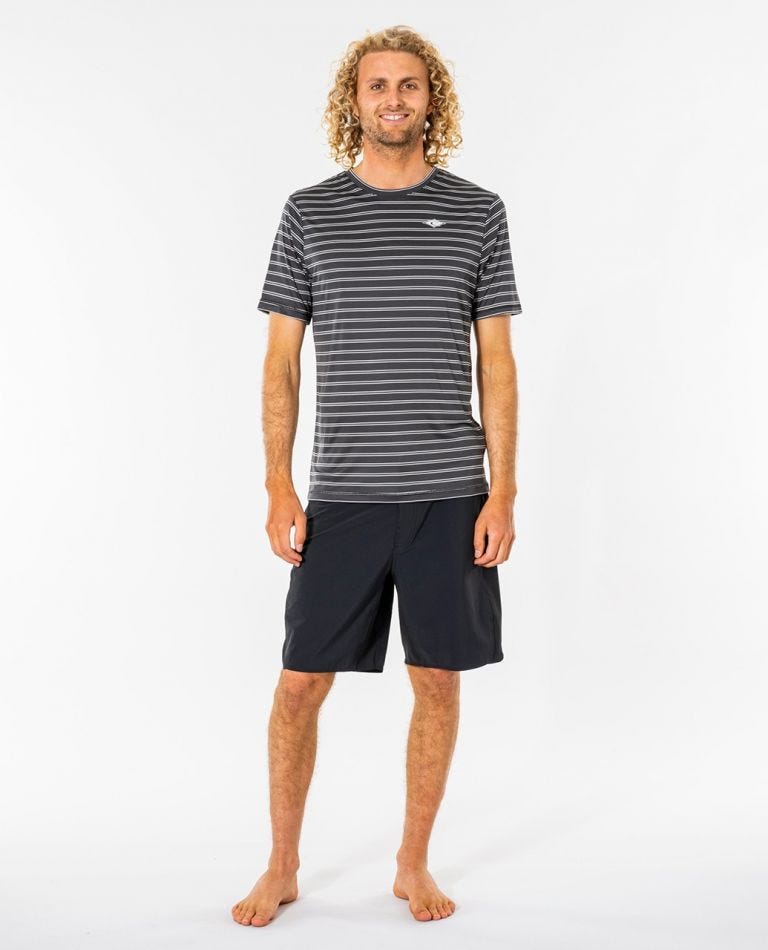 PLAIN STRIPE S/SL UVT